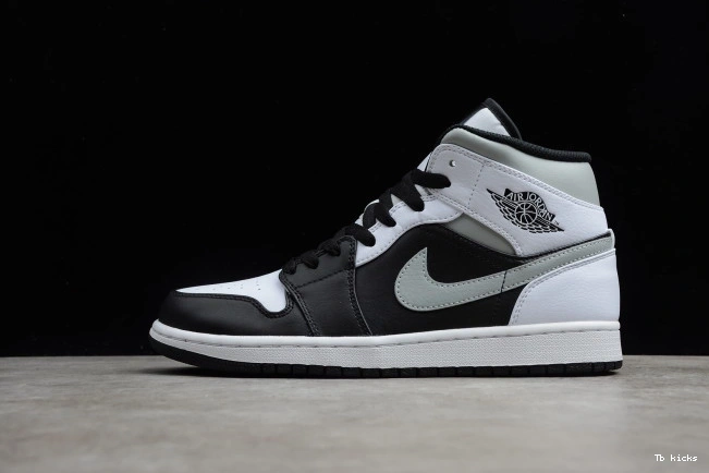Cheap TBK Mid 554724-073 AIR White Jordan 1 Shadow 0709